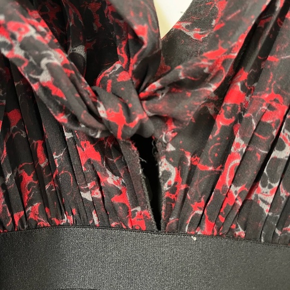 NWT Iries Maxi The Label Sleeveless Tie Neck Bodycon Dress S - Picture 9 of 14